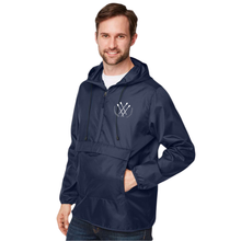 Team 365 Unisex Zone Protect Packable Anorak Jacket - Midnight Navy