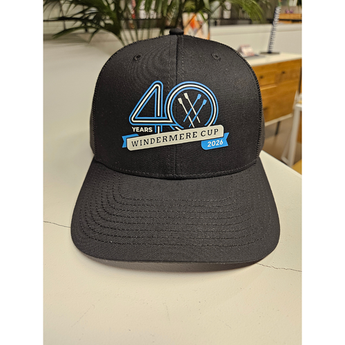 Limited Edition 40th Twill Snapback - Black