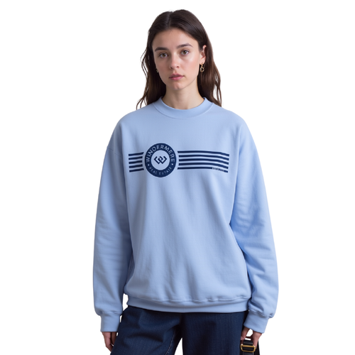 Unisex Windermere Sweatshirt - Crew Neck - Lt Blue