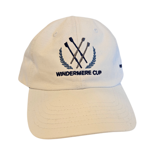 White Baseball Cap - Windermere Cup