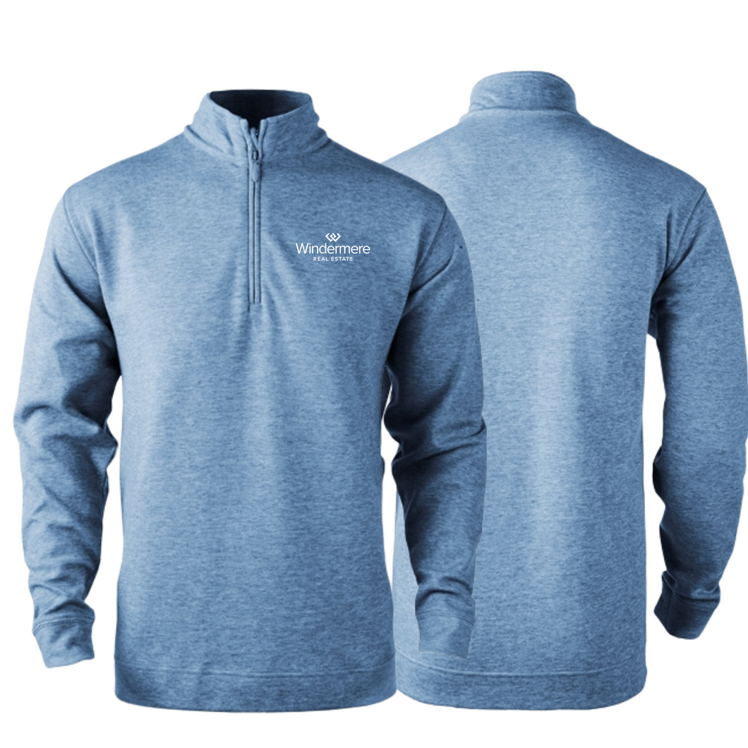 Woodford Men's Mid-Layer Heather Fleece Jacket (STAFF)