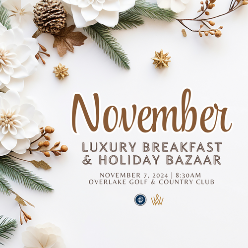 November Luxury Breakfast & Holiday Bazaar (In-Person)
