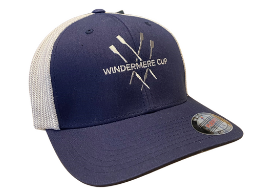White & Blue Hats with Crossed Oars